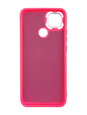 Силіконовий чохол Metal Frame для Xiaomi Redmi 9C/10A shiny pink (AA)