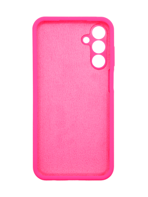 Силіконовий чохол WAVE Full Cover для Samsung A15 4G/5G pink (hot pink) Full Camera