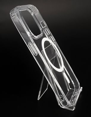 Чохол Fibra Crystal with MagSafe для iPhone 15 Pro Max clear