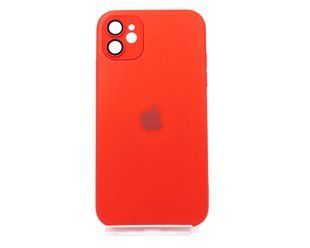 Чохол TPU+Glass sapphire matte case для iPhone 11 cola red