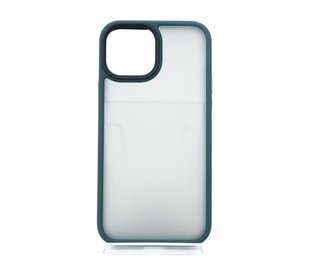 Чохол TPU+PC Metal Buttons для iPhone 13 mini green