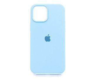 Силиконовый чехол Full Cover для iPhone 12 Pro Max cornflower