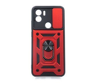 Чохол Camshield Serge Ring for Magnet Camo для Xiaomi Redmi A1+ red протиударний