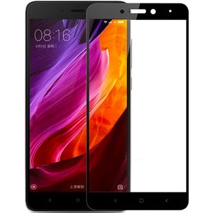 Защитное стекло 5D Glass для Xiaomi Redmi Note 4X black