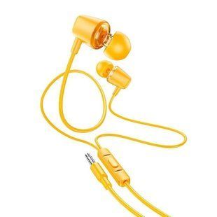 Навушники Hoco M107 yellow