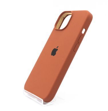 Силіконовий чохол Full Cover для iPhone 14 milk chocolate