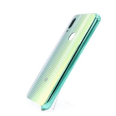 Накладка Carbon Gradient Hologram для Xiaomi Redmi 7 green