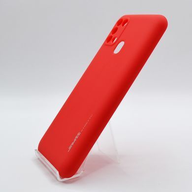 Силиконовый чехол SMTT для Samsung M31 red Full Camera