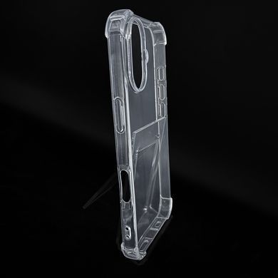 Чохол (TPU) Getman Ease logo для iPhone 17 clear з посиленими кутами