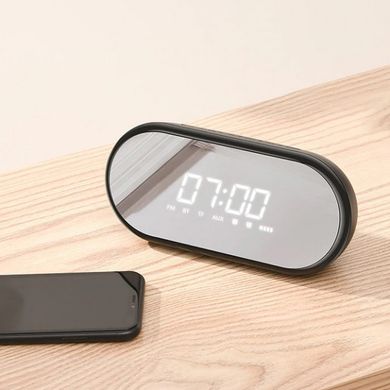 Колонка BASEUS Bluetooth Speaker Encok E09 + часы black