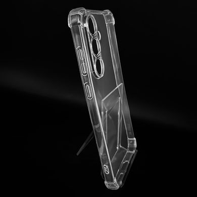 Силиконовый чехол Clear WXD HQ для Samsung S25 FE 0.8mm противоударный Full Camera