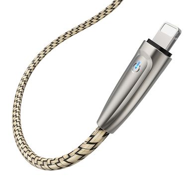 USB кабель Borofone BU3 BlinkJet Lightning 2.4A/1.2m color
