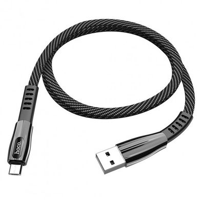USB кабель HOCO U70 Splendor Micro 2,4A/1,2m dark/gray