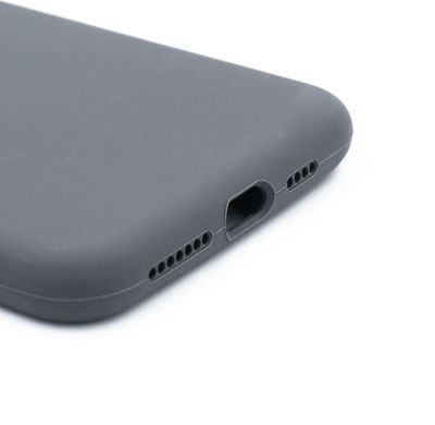 Силіконовий чохол Full Cover для iPhone XS Max dark grey Full camera