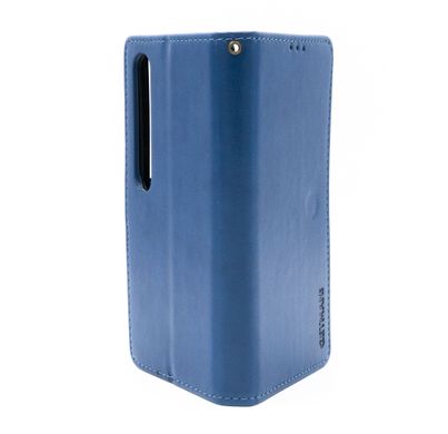 Чохол-книжка шкіра для Xiaomi Mi 10 /Mi 10 Pro blue Getman Gallant PU