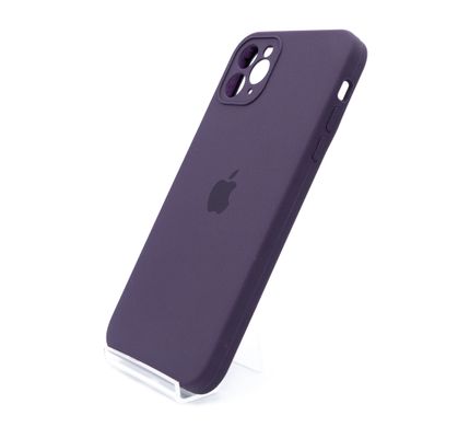 Силіконовий чохол Full Cover для iPhone 11 Pro Max elderberry Full Camera