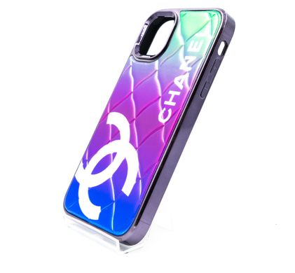 Чохол CHANEL Delux Edition для iPhone 11 blue/purple