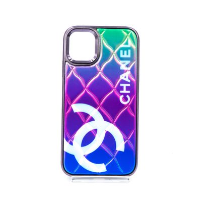 Чохол CHANEL Delux Edition для iPhone 11 blue/purple