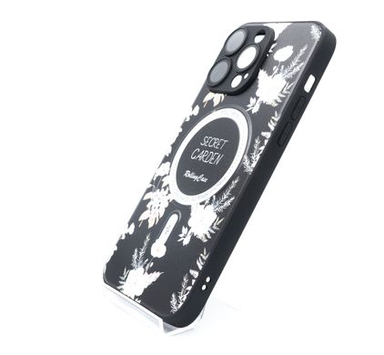 TPU+PC чохол Secret Garden with MagSafe для iPhone 14 Pro Max black