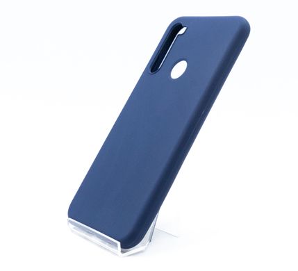 Силіконовий чохол Soft feel для Xiaomi Redmi Note 8T blue Candy
