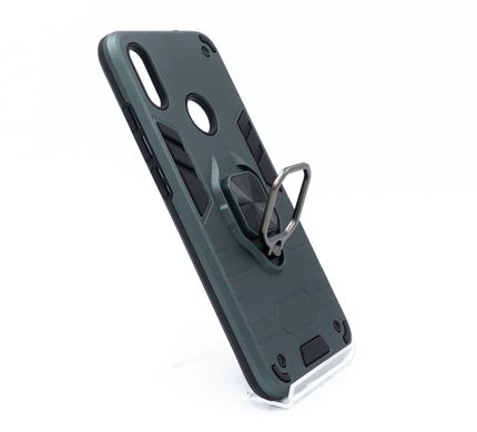 Чохол SP Transformer Ring for Magnet для Xiaomi Redmi Note 7 green протиударний
