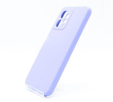 Силіконовий чохол WAVE Full Cover для Xiaomi Redmi Note 12 4G light purple Full Camera