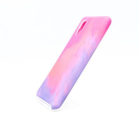 Силіконовий чохол WAVE Watercolor для Samsung A02 (TPU) pink/purple