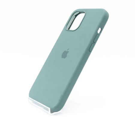 Силіконовий чохол Full Cover для iPhone 12 Pro Max pine green