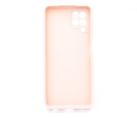 Силіконовий чохол Candy Full Camera для Samsung A22/M32 pink sand