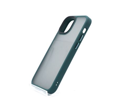 Чохол TPU+PC Metal Buttons для iPhone 13 mini green