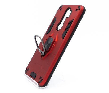 Чехол SP Transformer Ring for Magnet для Xiaomi Redmi Note 8 Pro red противоударный