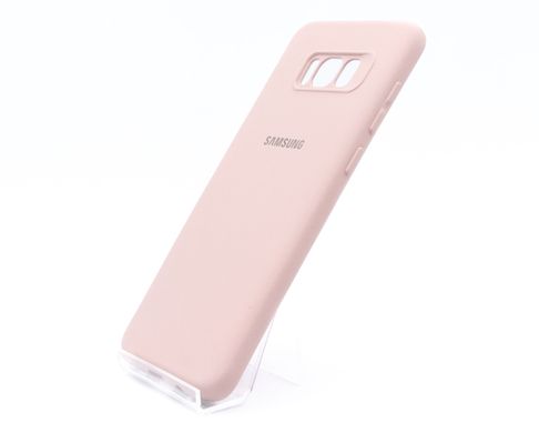 Силіконовий чохол Full Cover для Samsung S8+ pink sand My Color Full Camera