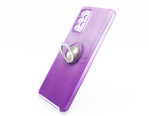 Силиконовый чехол SP Shine для Samsung A32 violet ring for magnet