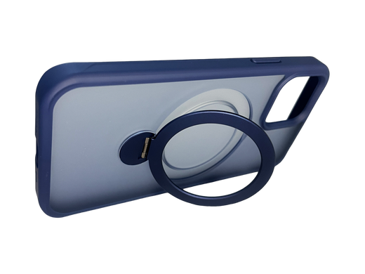 Чохол Ostand with MagSafe для iPhone 12/12 Pro dark blue