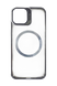 Чехол Fibra Window Leaf MagSafe для iPhone 13/14 clear/silver