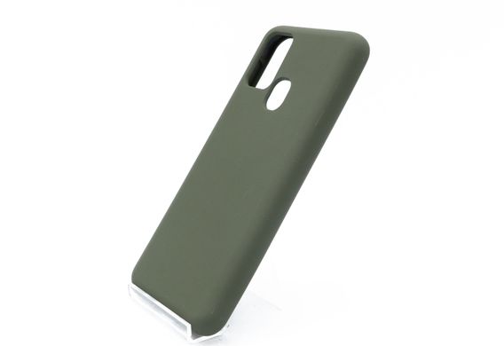 Силиконовый чехол Full Cover SP для Samsung M31 dark olive