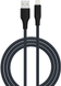 Кабель Senteo SL-04 Embossed Silicone 2.4A USB to Lighning 1m black