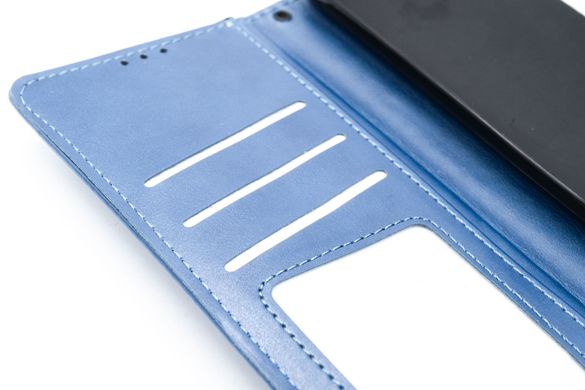 Чохол-книжка шкіра для Xiaomi Mi 10 /Mi 10 Pro blue Getman Gallant PU
