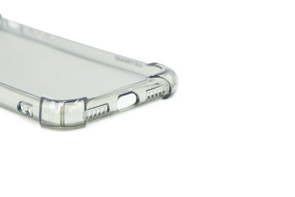 Чохол (TPU) Getman Ease logo для iPhone 7/8/SE 2020 clear gray з посил.кутами