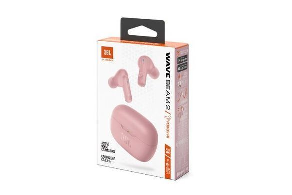 Навушники JBL Wave Beam 2 (JBLWBEAM2PIK) pink