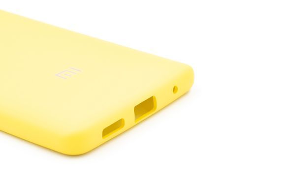 Силіконовий чохол Full Cover для Xiaomi Redmi Note 10 Pro/10 Pro Max yellow