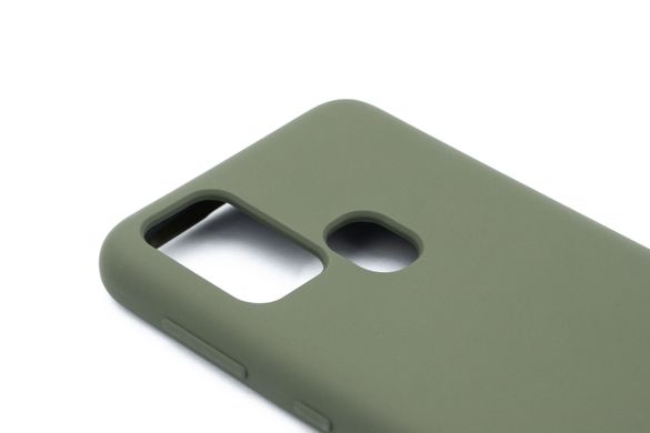 Силиконовый чехол Full Cover SP для Samsung M31 dark olive