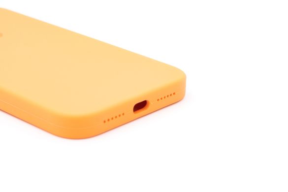 Силіконовий чохол Full Cover Square для iPhone XR papaya Full Camera