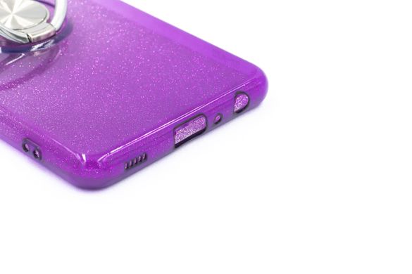 Силиконовый чехол SP Shine для Samsung A32 violet ring for magnet