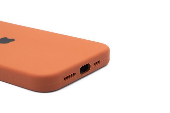 Силіконовий чохол Full Cover для iPhone 14 milk chocolate
