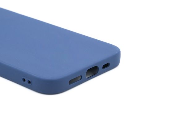 Силіконовий чохол Soft Feel для iPhone 14 blue Candy