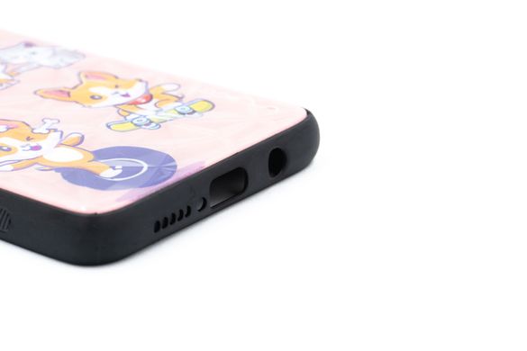 TPU+PC чохол Prisma Wave Majesty для Xiaomi Redmi Note 8 Pro Playful corgi/light pink