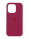Силиконовый чехол Full Cover Square для iPhone 14 rose red Full Camera