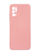 Силиконовый чехол SMTT для Xiaomi Redmi Note 10 5G/Poco M3 Pro 5G pink Full Camera с микрофиброй