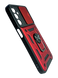 Чехол Camshield Serge Ring для Samsung A24 4G red противоударный шторка/защита камеры